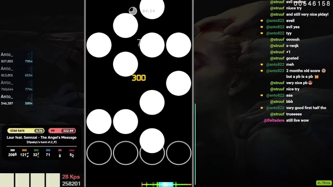 playing the osu cause i finished early lesgo
