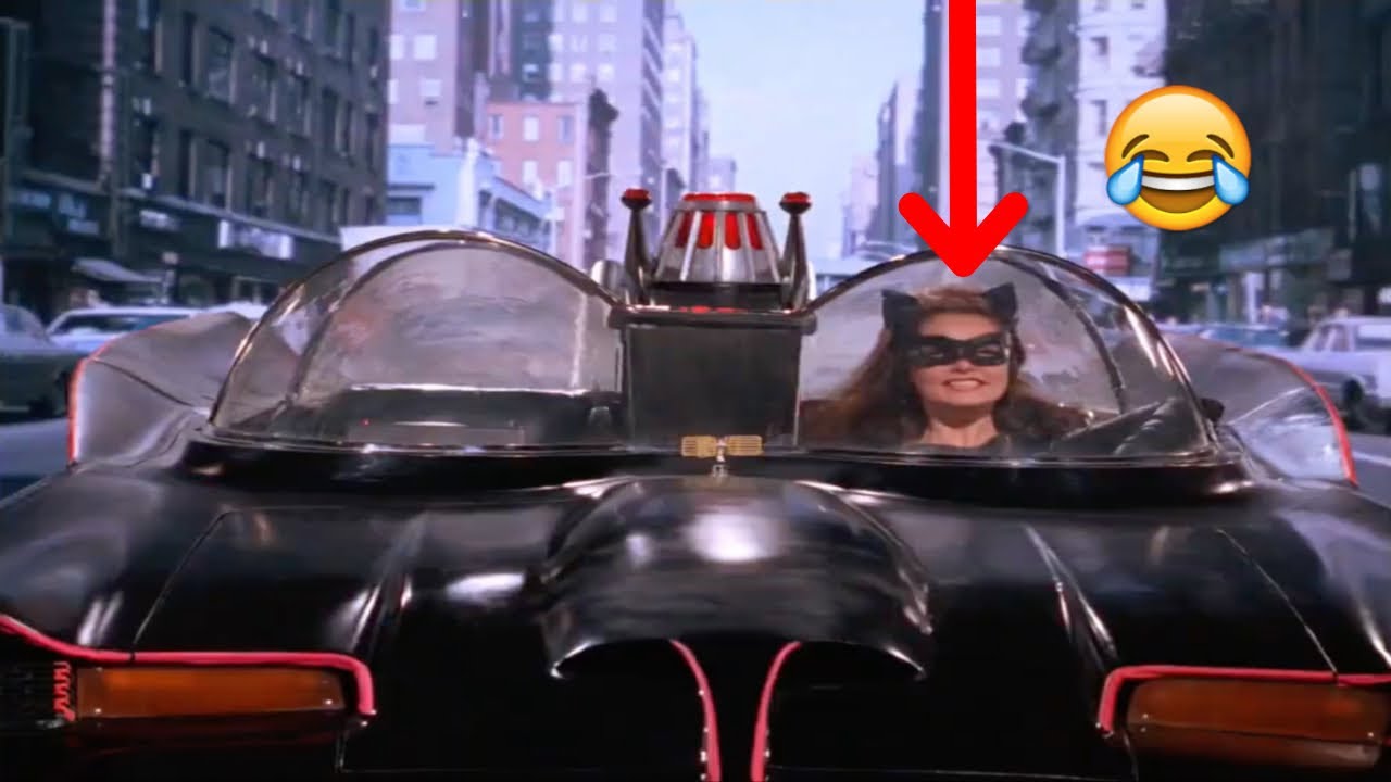 Catwoman steals the Batmobile | Batman TV series Easter egg (1966)