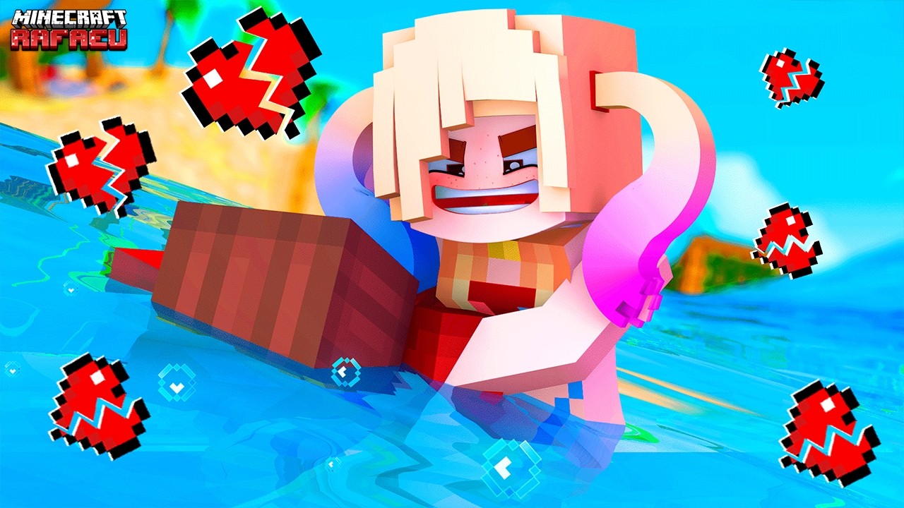 ARLEQUINA me AFOGOU no Minecraft