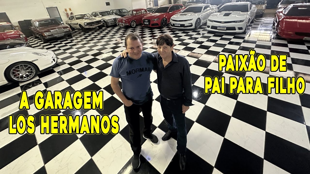 O pai dos Los Hermanos  e sua garagem de reliquias!