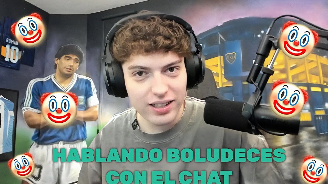 DAVOO HABLANDO BOLUDECES CON EL CHAT DONACIONES REACCI&Oacute;NES Y MEMES