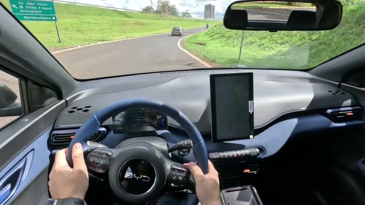 POV/ASMR Byd Dolphin Mini 🇧🇷 Cidade/Estrada #byddolphinmini #dolphinmini #byd #seagull #bydseagull