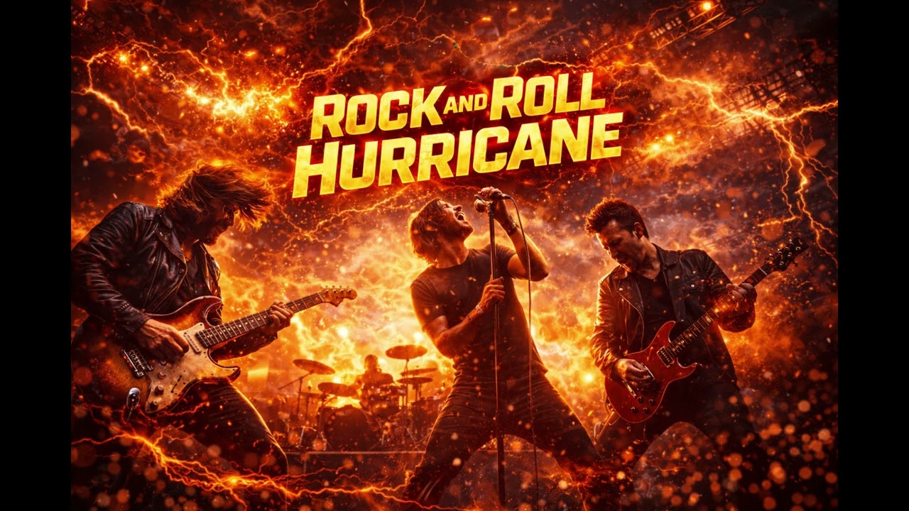 Rock and Roll Hurricane - AI Hard Rock & Blues Rock Anthem