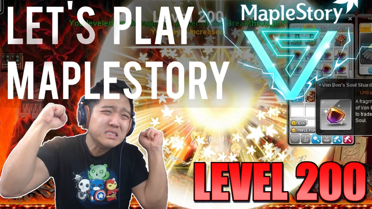 RAGING TO LEVEL 200 : Let's Play MapleStory [Road To 200] Ep.6