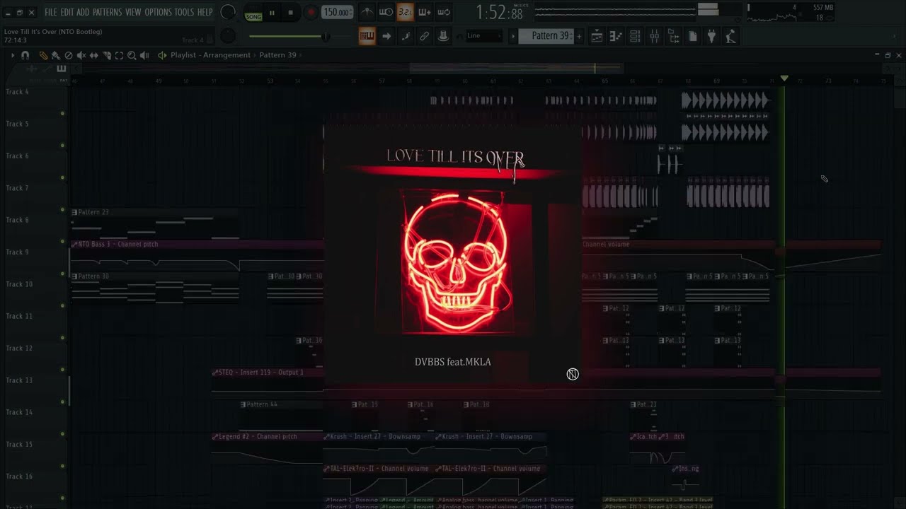 DVBBS feat.MKLA - Love Till It's Over (Hardstyle Bootleg)(FREE FLP INCLUDED)
