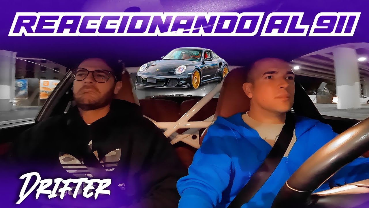 DRIFTER REACCIONA AL 911 TURBO! | JUCA