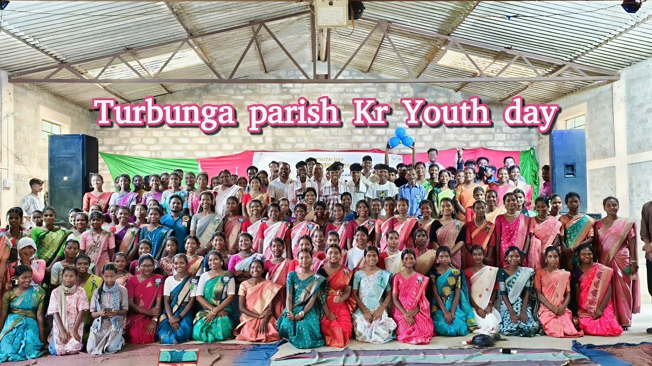 🌾🌾🌾Turbunga parish Kr Youth day ka pehla din 🥳🥳🥳