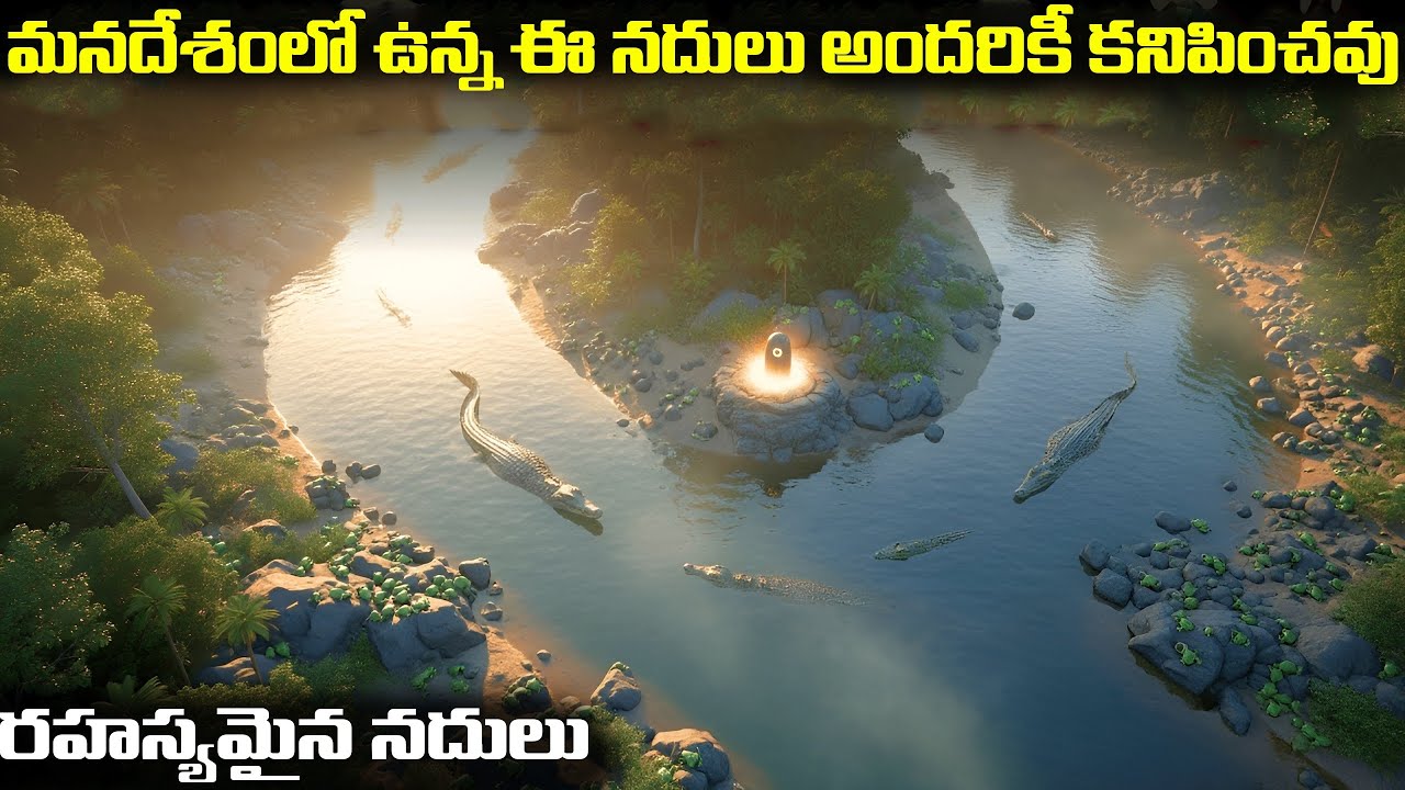 మన దేశంలో ఈ నదులు అందరికీ కనిపించవు | Mysterious Rivers In India | Fn-20 Mystery