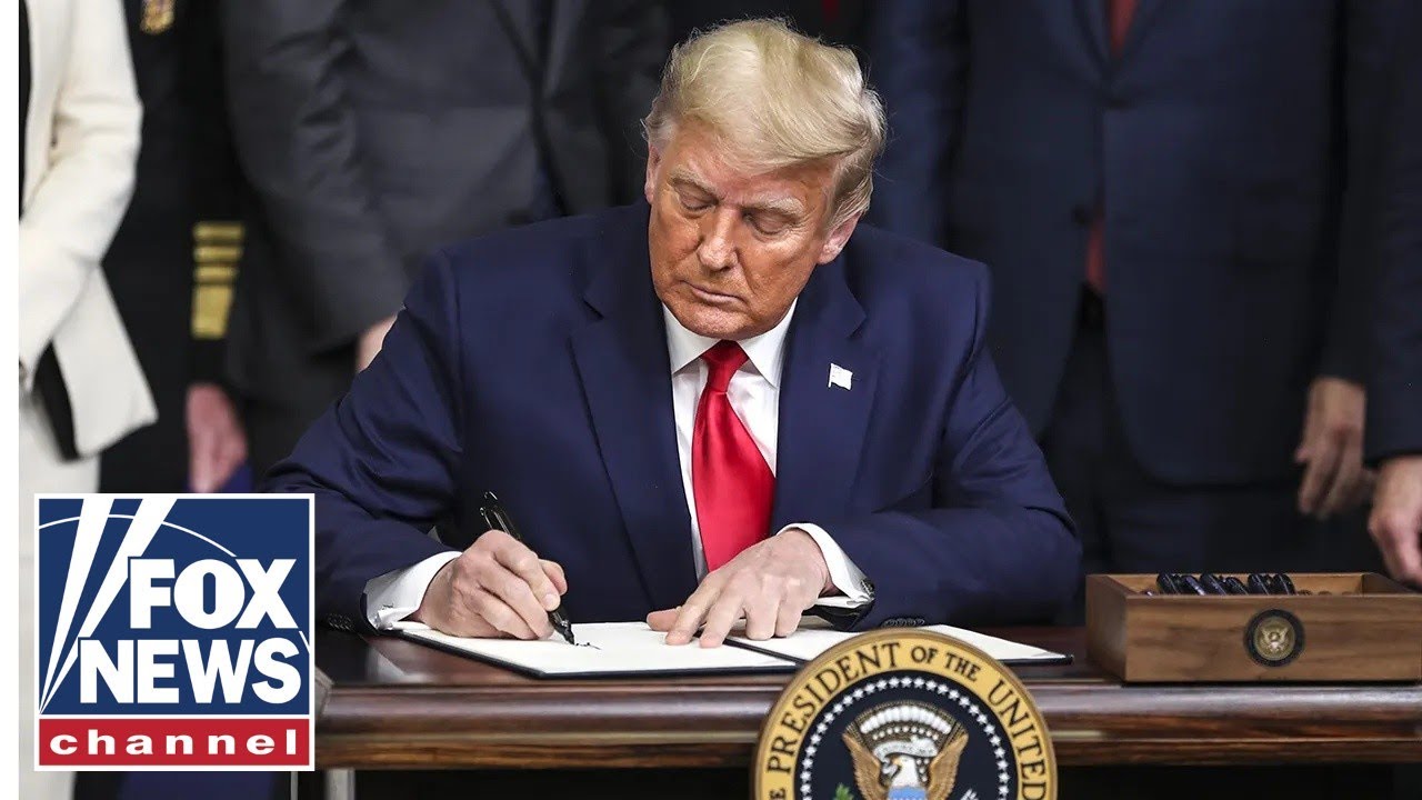 Trump signs executive order to unleash American energy