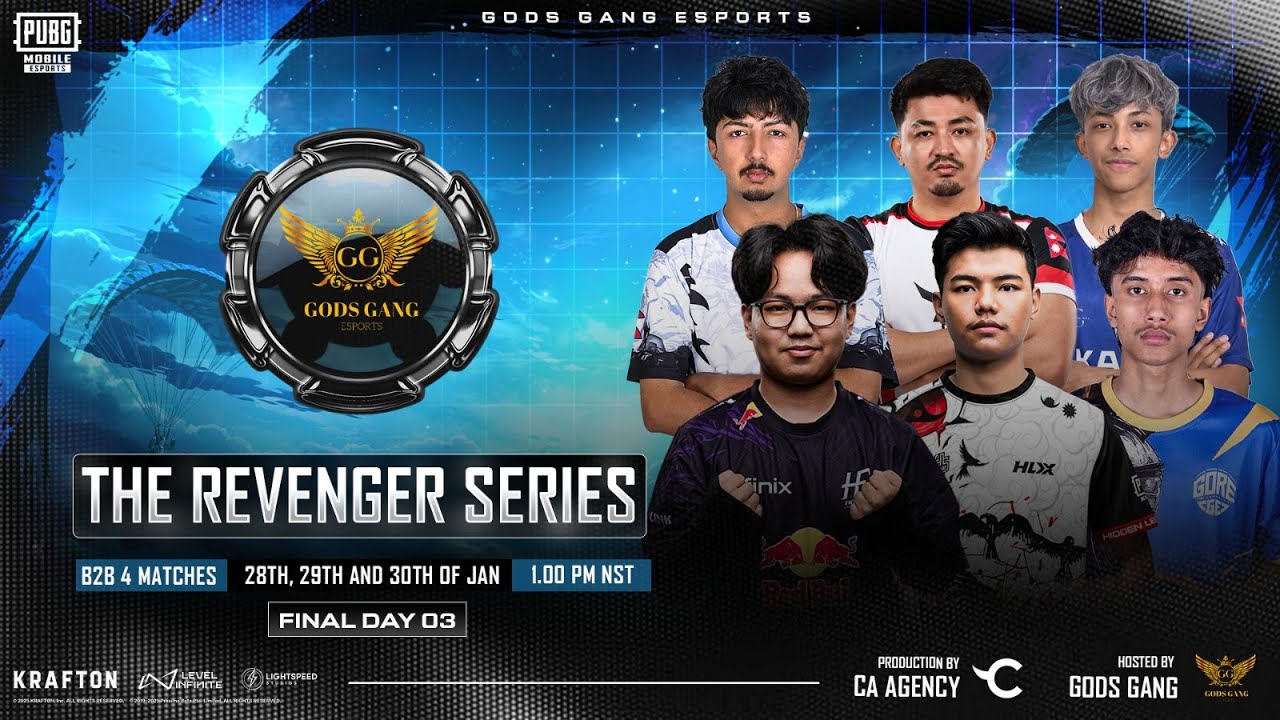 [ NP ] THE REVENGER SERIES S1 | FINAL DAY 3 | FT -  @anmolplays7585   #horaa #asl #hlx #htr #t2k