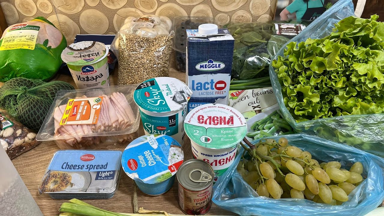 🛒Какво пазарувам за хранене в Зелената зона?!