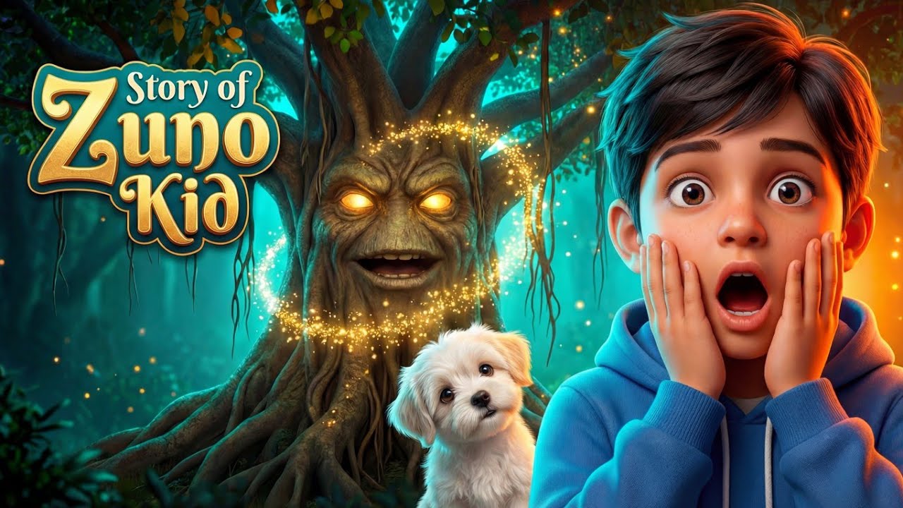 Zuppy ki JADUI Khoj: Ek Anokhi Dosti 🐶✨ | New Hindi Story@ZunoKid