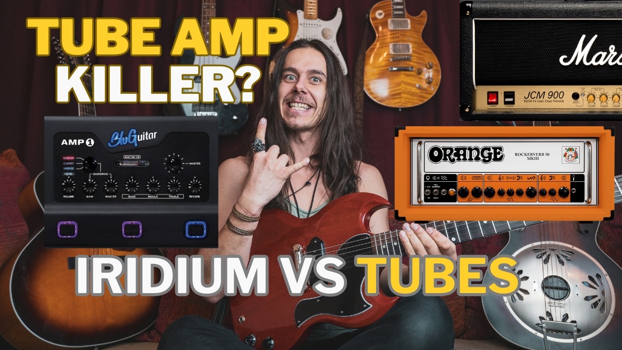 BluGuitar Iridium Edition vs Orange Rockerverb & Silver Jubilee | Real A/B Test