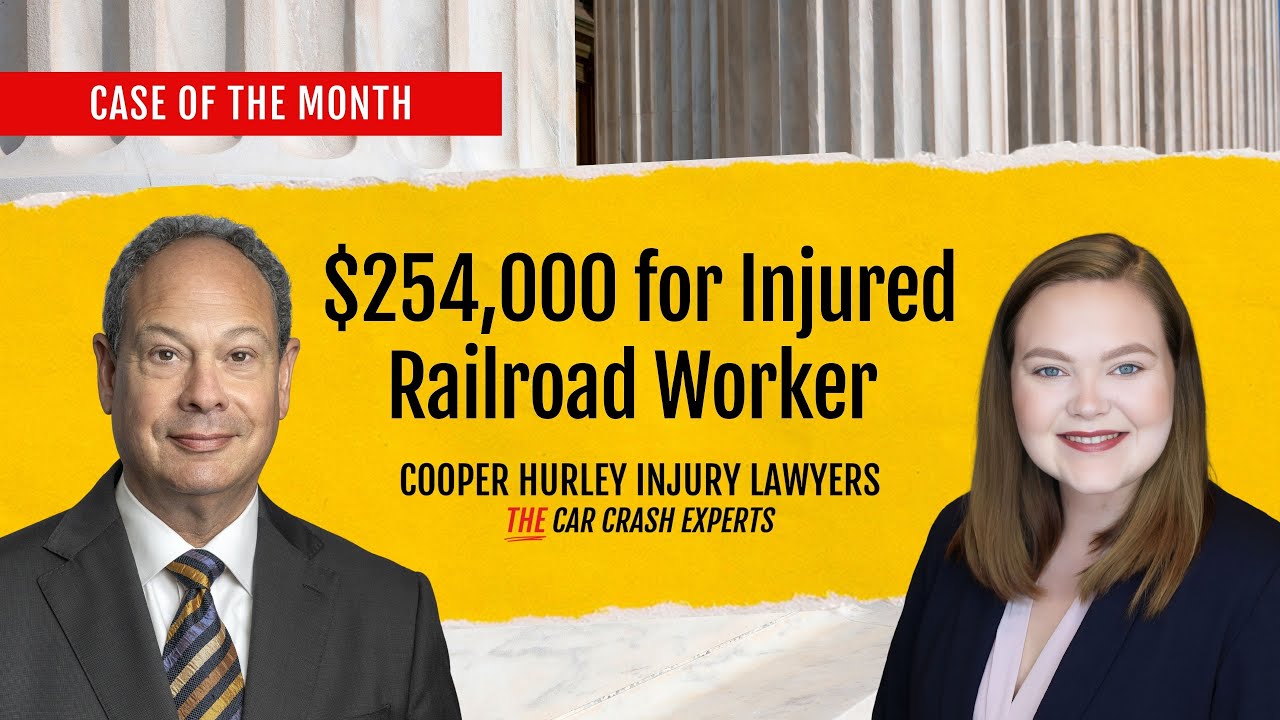 February 2026 Case of the Month  | $254,000 for Injured Railroad Worker