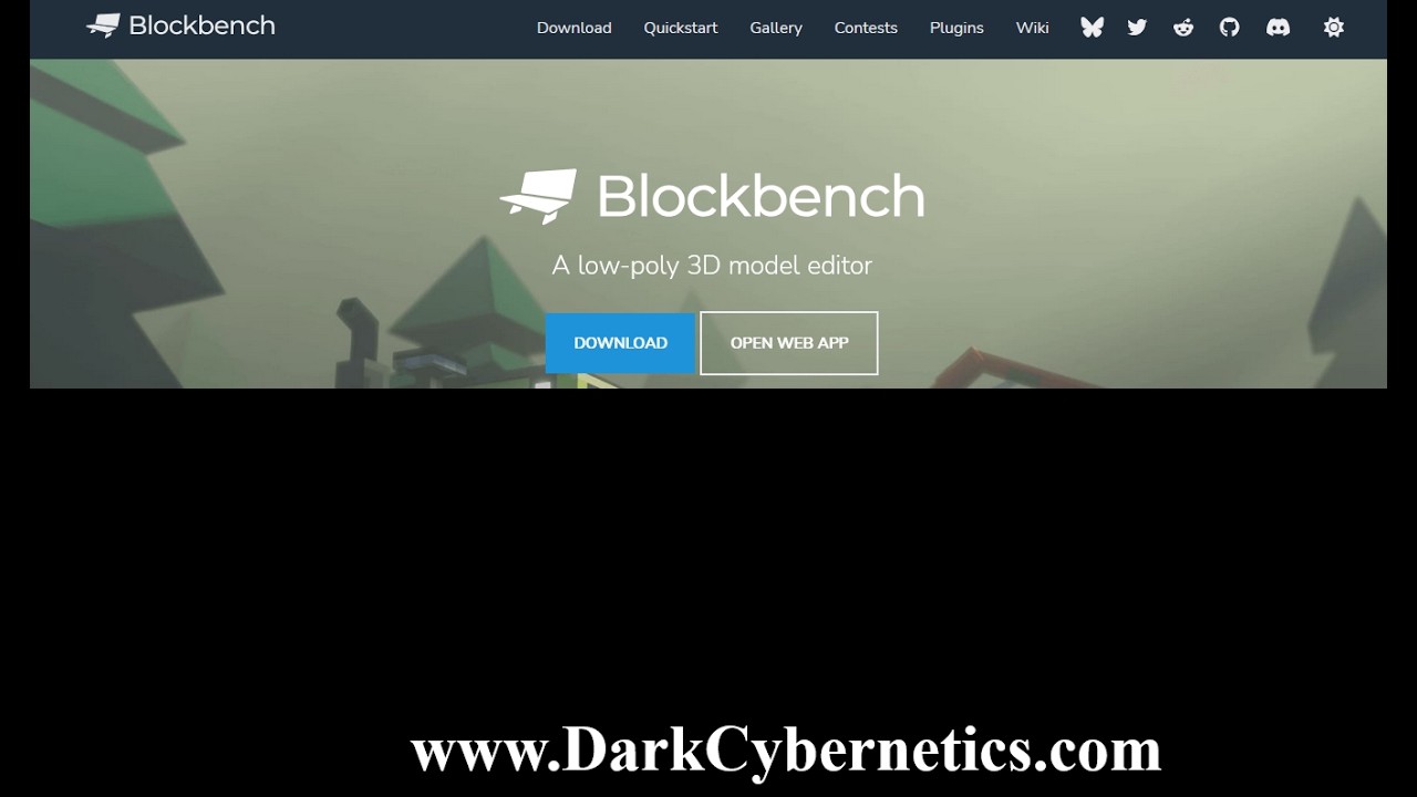 Blockbench a Free 3D Models Tool