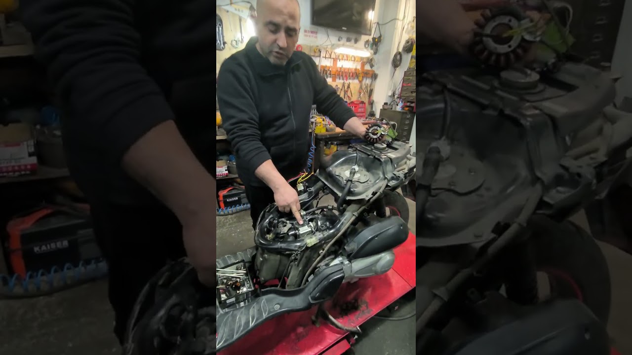 honda sh 2006 150 stator problem