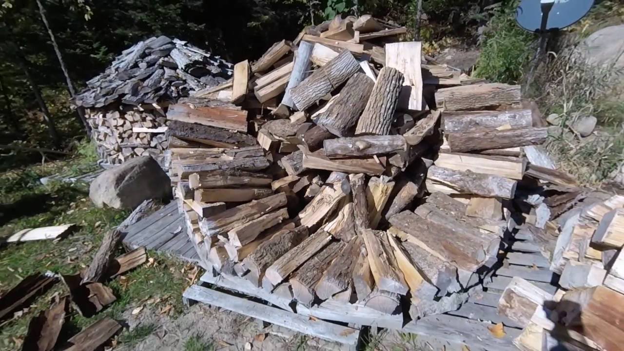 Inside the Holzmiete and the wood chute