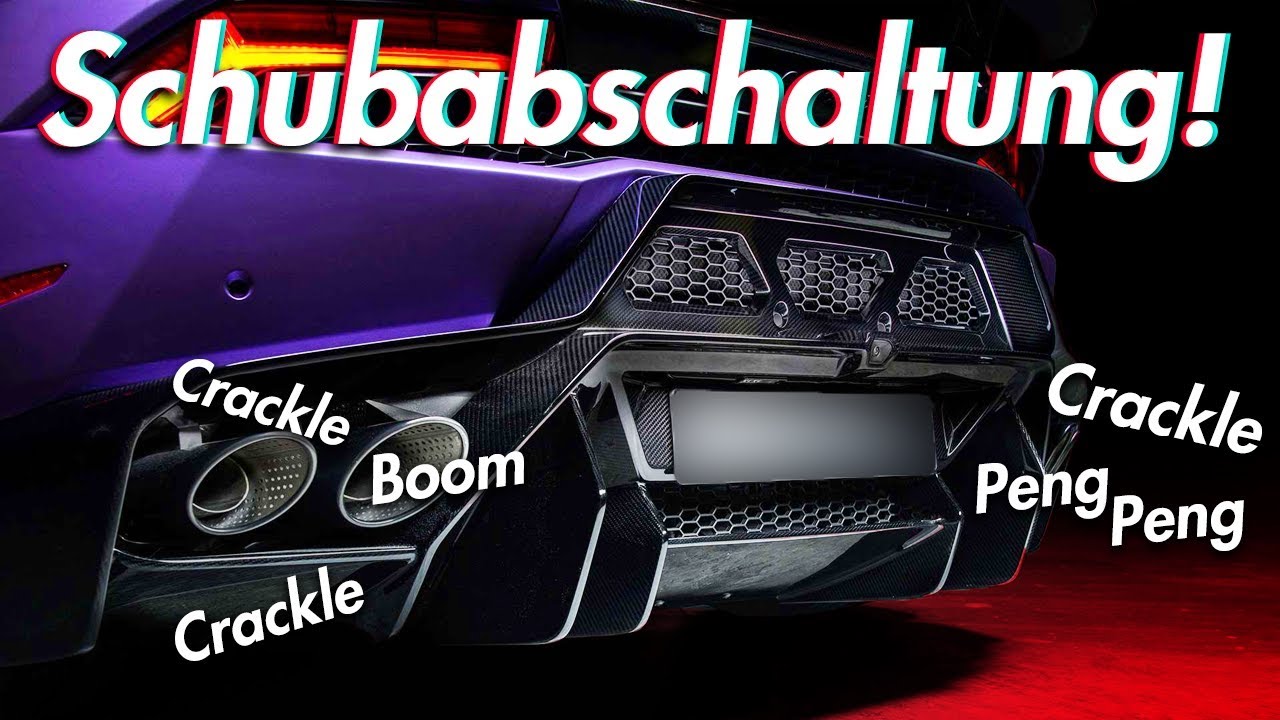 Das ist Schubabschaltung | RB Engineering | Schubknallen erkl&auml;rt