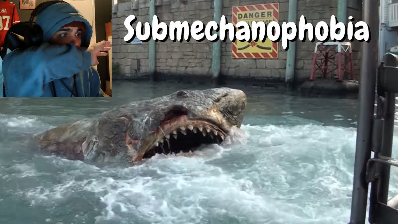 a person with submechanophobia reacts to submechanophobia