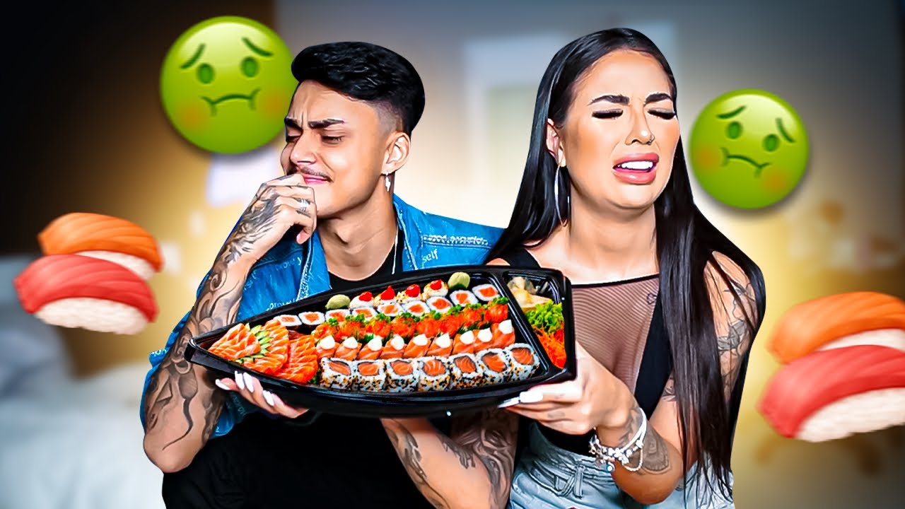 PROVANDO COMIDA JAPONESA PELA PRIMEIRA VEZ!!