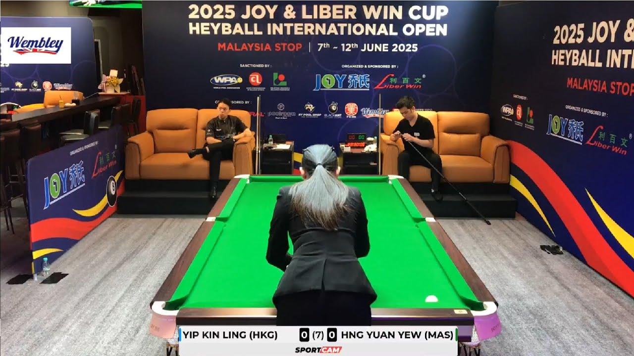 Yip Kin Ling vs HNG Yuan Yew | 2025 JOY Heyball International Open Malaysia Stop
