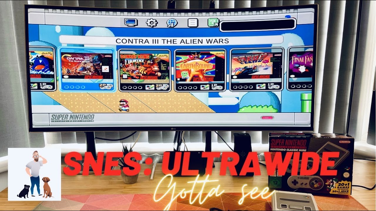 SNES UltraWide Gaming: Retro Fun
