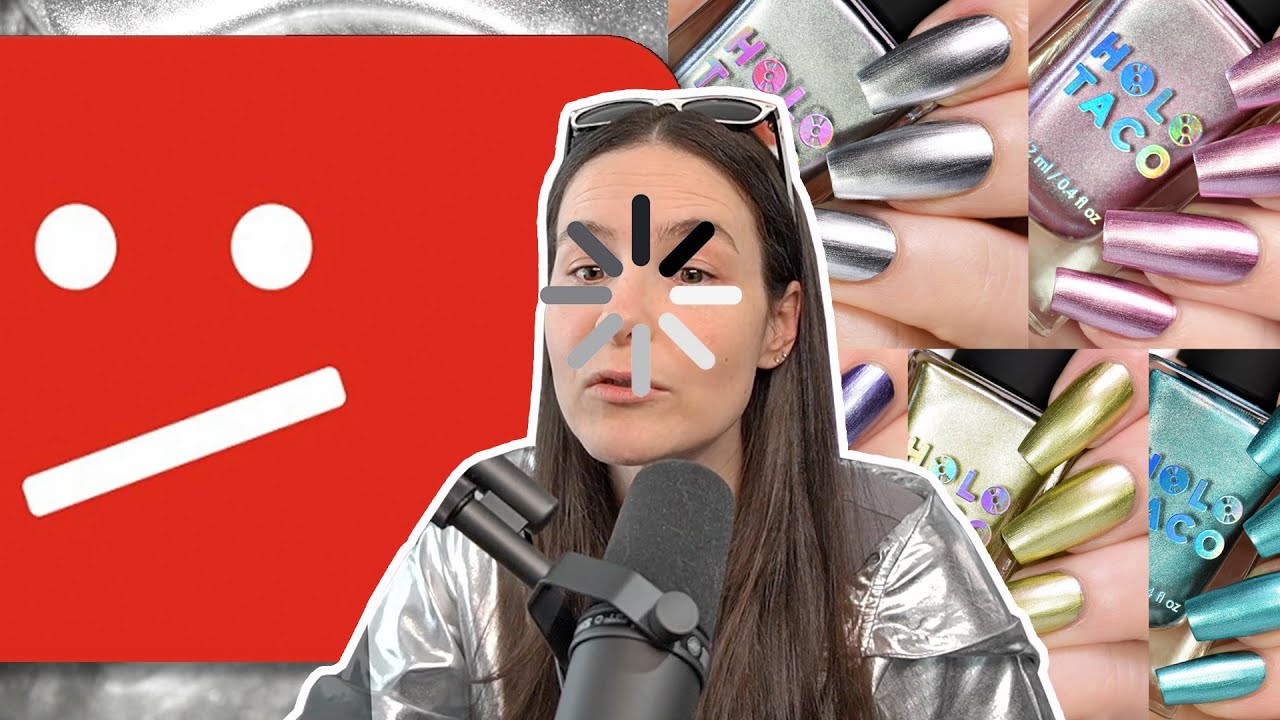 Я пропустила свой собственный запуск😰 (коллекция Holo Taco One-Coat Chrome)