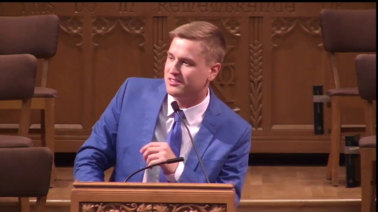 Gay Guest Preacher at Baptist Church (Seattle First) - Mikah Meyer