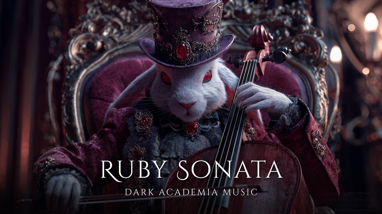 Ruby Sonata — Haunting Gothic Cello of Shadows and Bloodlight