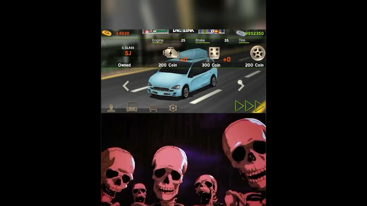 Dr.Driving Hack (Unlimited Gold coin) #shorts #drdriving #hack #unlimitedmoney #skeletonroast