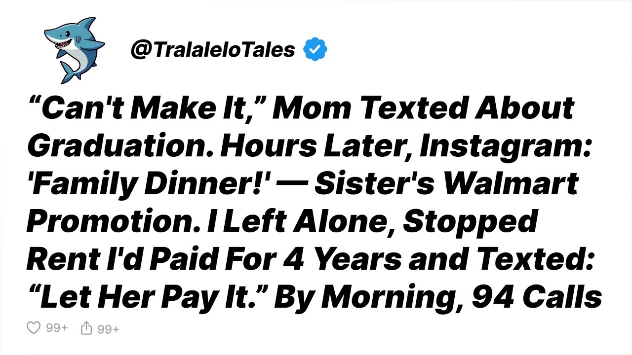 Parents Skipped My Graduation For Sister's Promotion. I Stopped Paying Their Rent - Reddit Stories