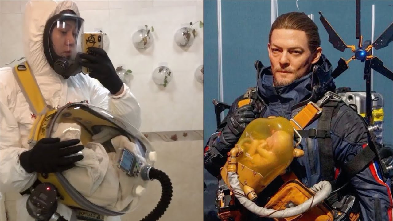 Designer dad builds portable baby cabin for COVID-19 protection