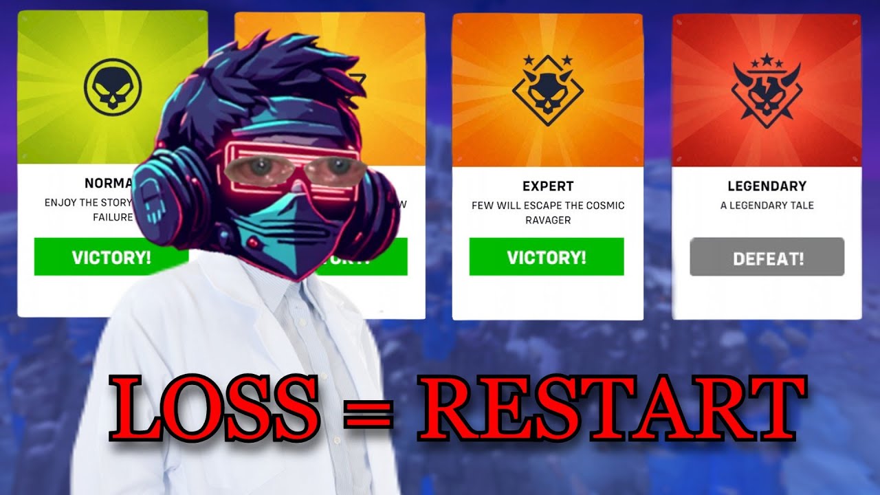 Beating all Cosmic Crisis difficulties but I RESTART every time I LOSE