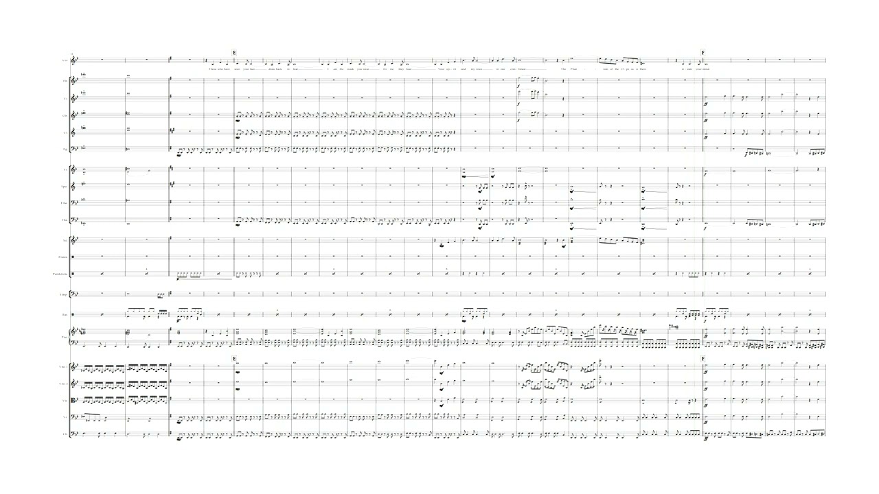 The Phantom of the Opera | Andrew LLoyd Weber | Arranjo para Orquestra Sinfônica