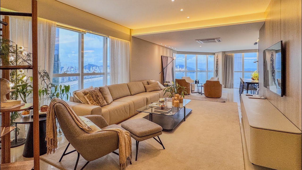 Luxuoso apartamento frente mar em Balneário Camboriú, no edifício Ibiza Towers