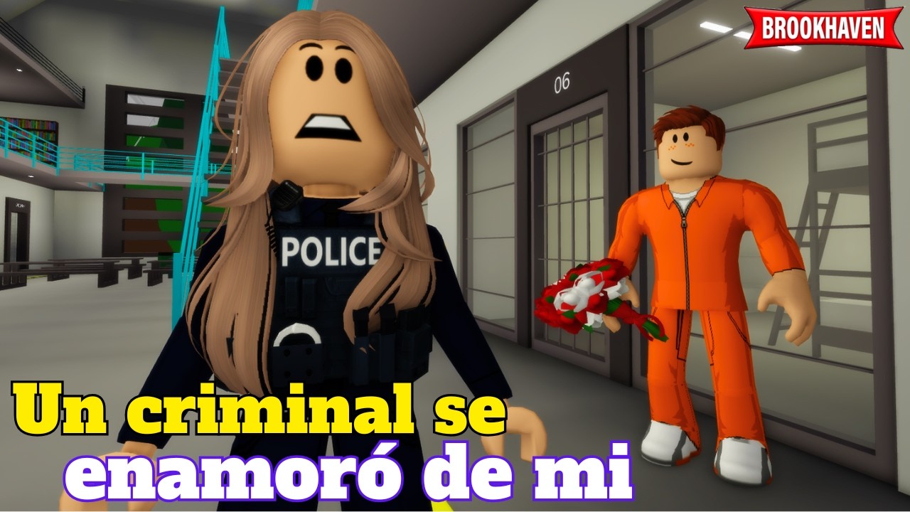 UN CRIMINAL SE ENAMORÓ DE MI | Brookhaven rp | Mini Pelicula - Historia de Roblox