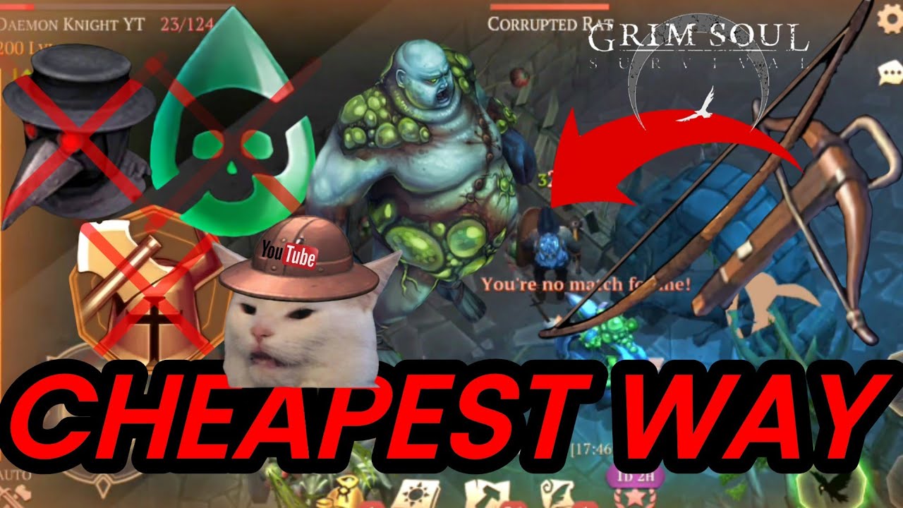 CRADLE OF CORRUPTION LEGENDARY BEGINNERS NO POISON PROTECTION CHEAPEST WAY GRIM SOUL SURVIVAL