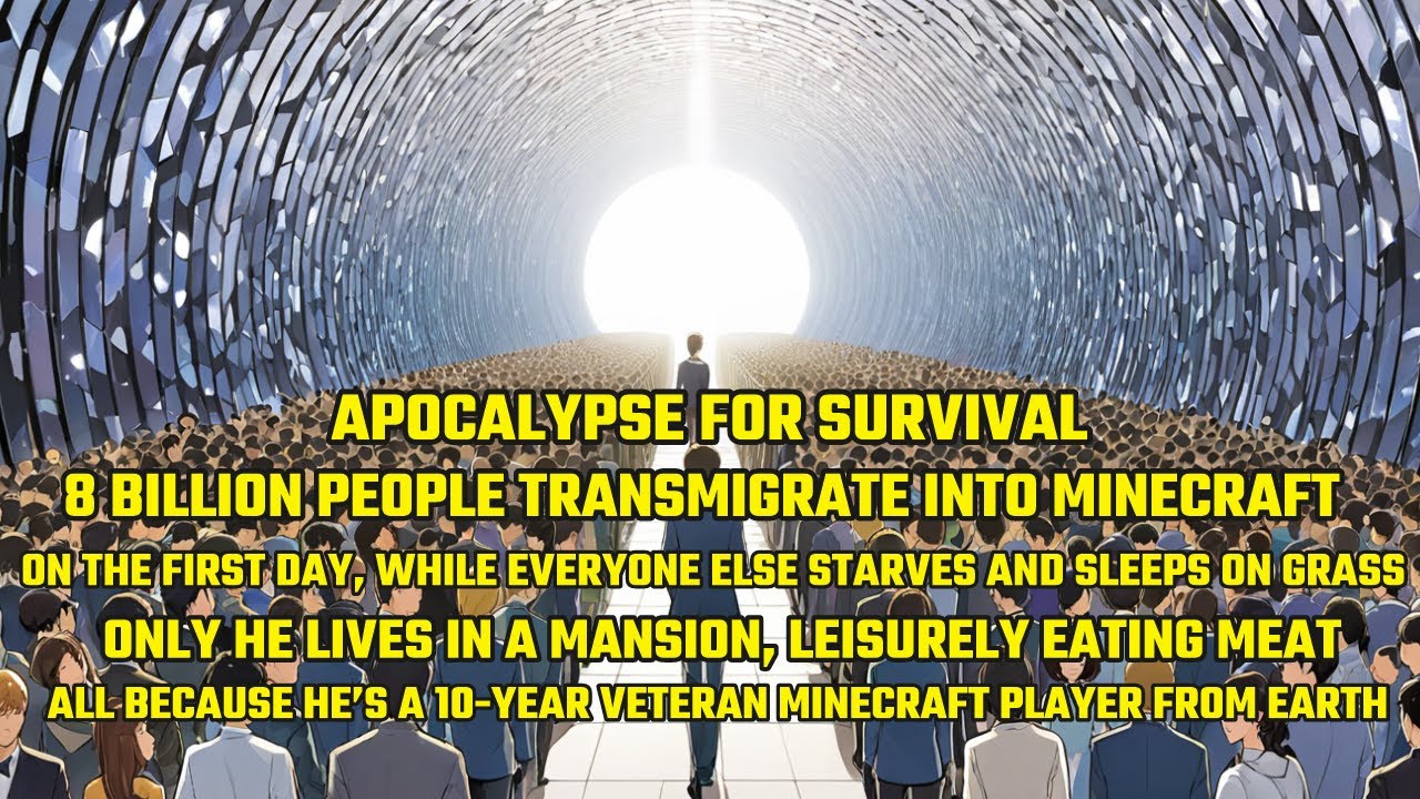 8 Billion People Worldwide Transmigrated into Minecraft, but ONLY HE Knows the CRAFTING RECIPES