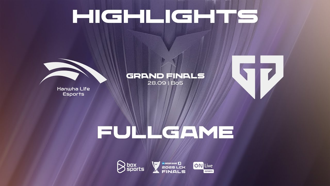 FULL HIGHLIGHTS HLE vs GEN | GRAND FINALS | 2025 LCK PLAYOFFS