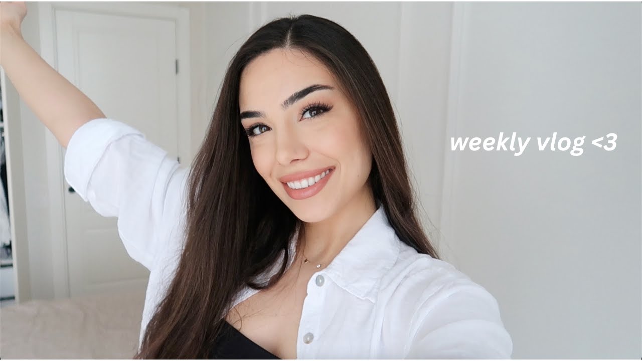 weekly vlog | nails, date night, gift shopping and more ♡