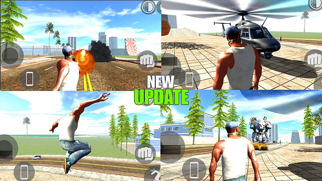 Finally New Update in INDIAN BIKE DRIVING 3D 😱 Helicarrier Robots 