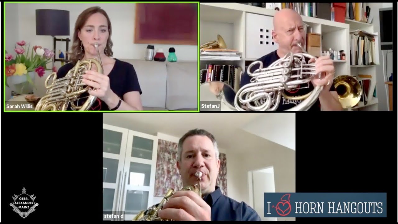 Horn Hangouts in the Time of Corona Episode 14 - Warm up with the Berlin Phil Horns