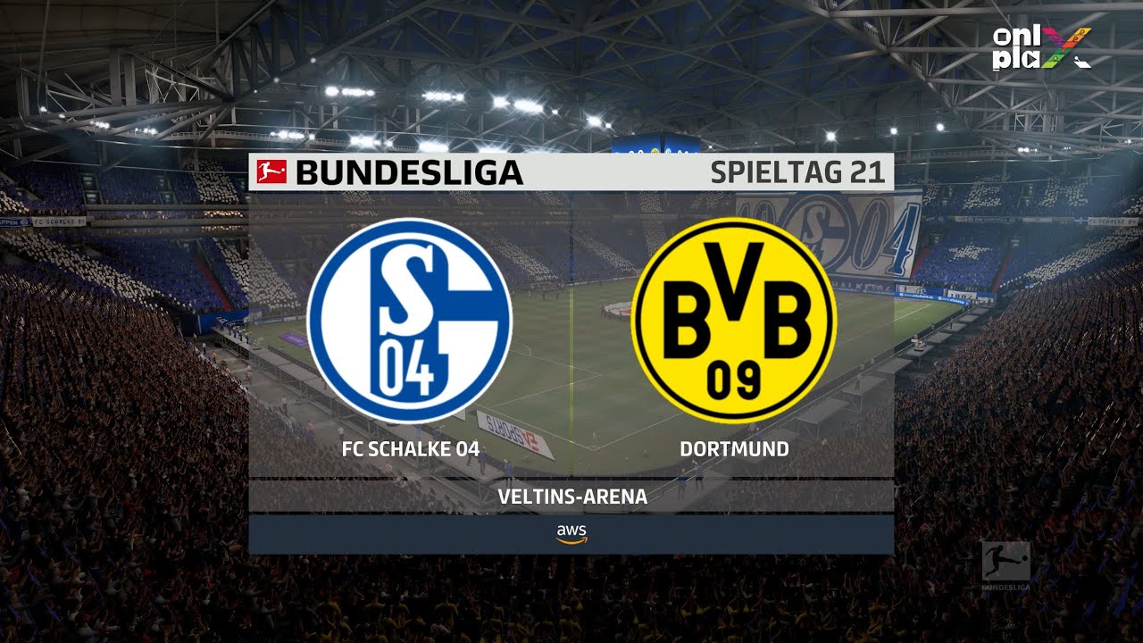Fifa 21 4K F.C Schalke 04 vs Borussia Dortmund Bundesliga Match  / Gameplay