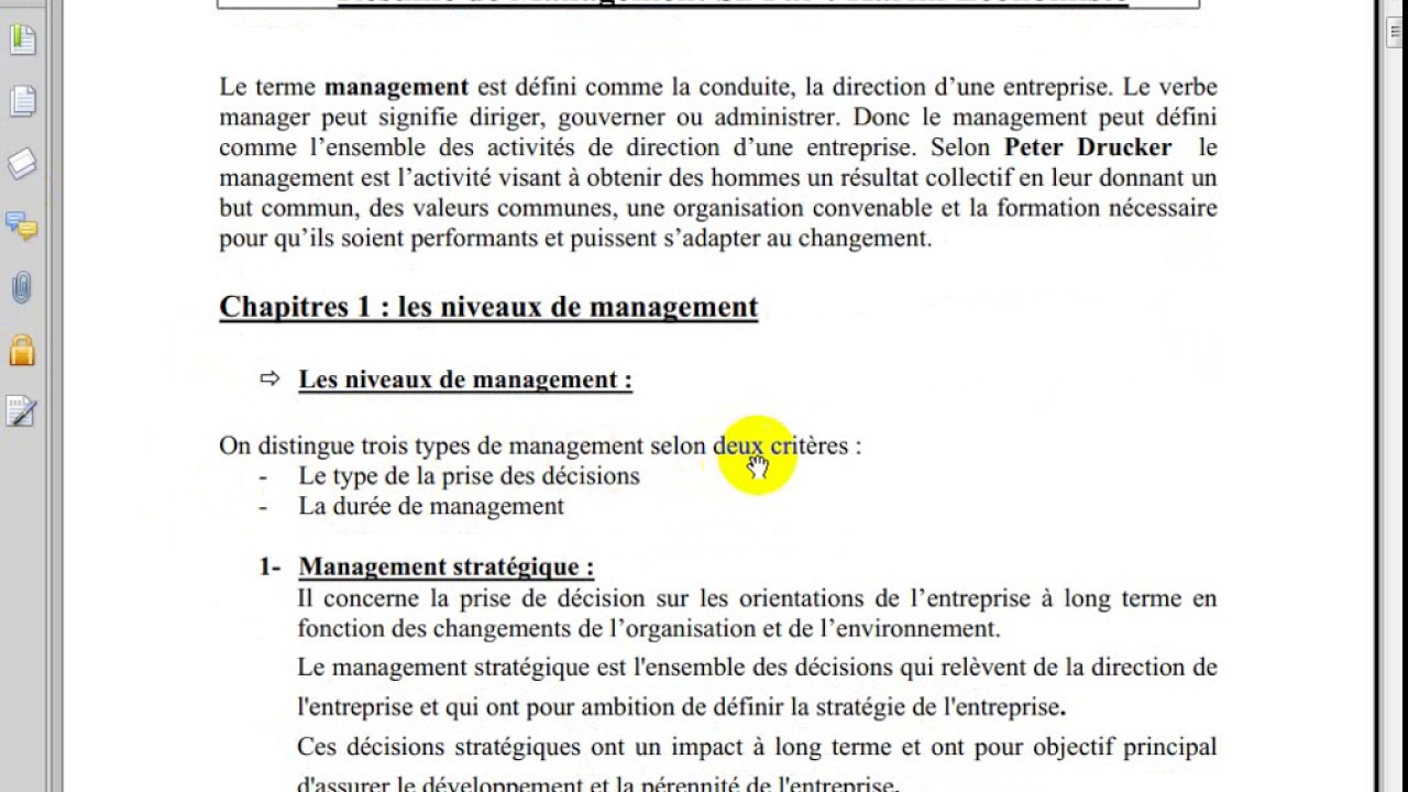 Management S2 partie 1