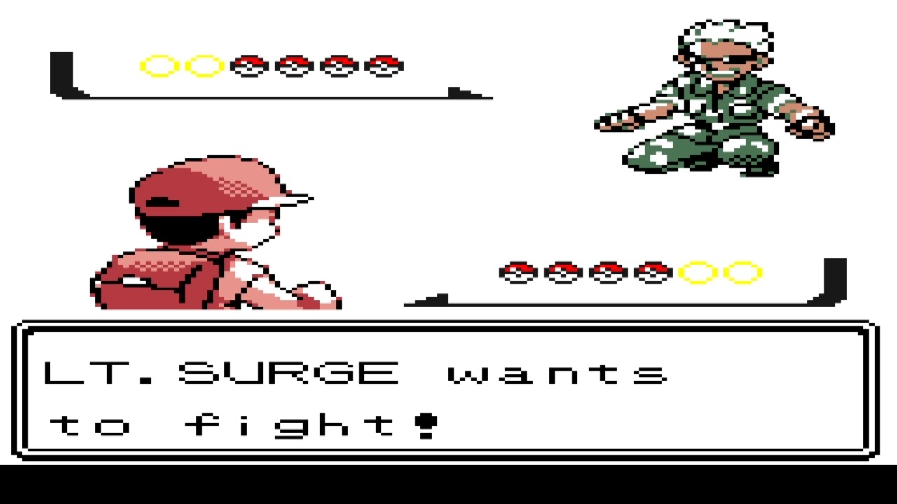 Pokemon Static Yellow - Gym Leader L.T Surge