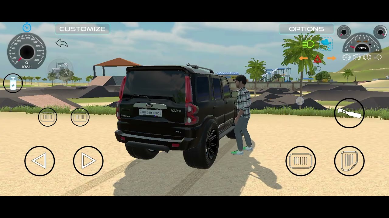 Indian desi simulator scorpio #gaming #games 