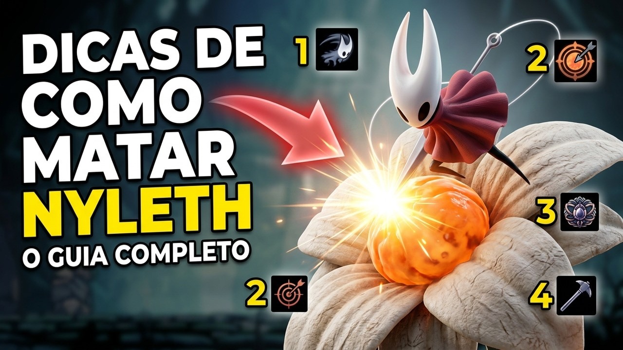 HOLLOW KNIGHT: SILKSONG - DICAS DE COMO MATAR O BOSS NYLETH (ATO 3)