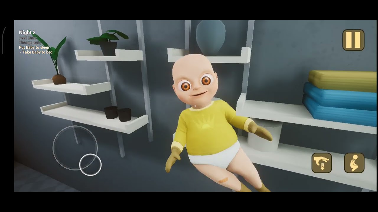 The baby in yellow act1 full gameplay