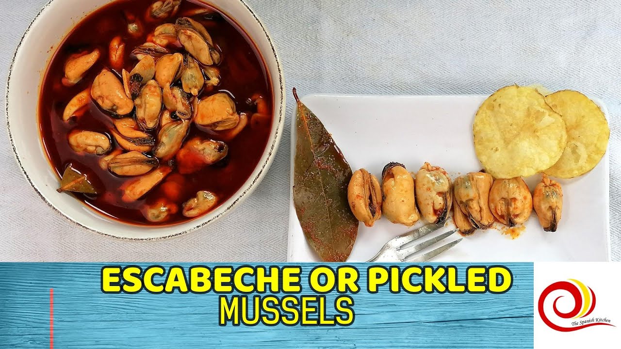 How to make ESCABECHE OR PICKLED MUSSELS