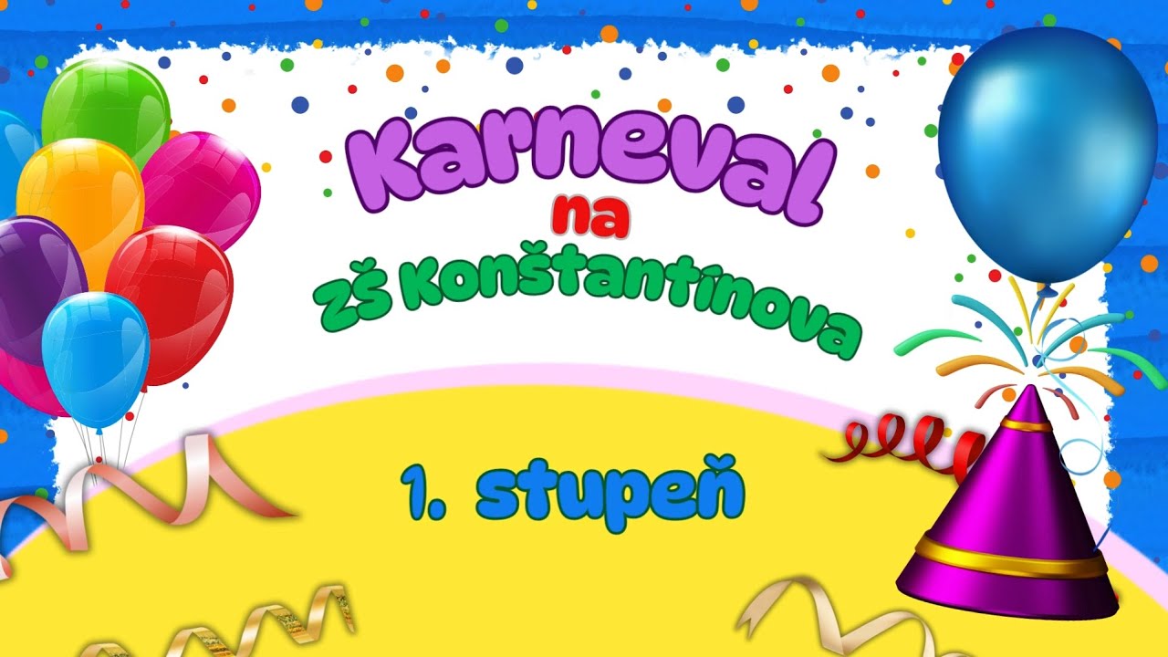 Karneval 2025 - 1. stupeň ZŠ